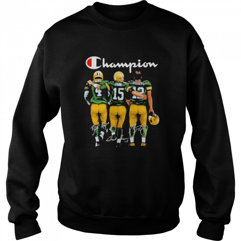 Champion Football Team Green Bay Packers Signature Unisex Sweatshirt