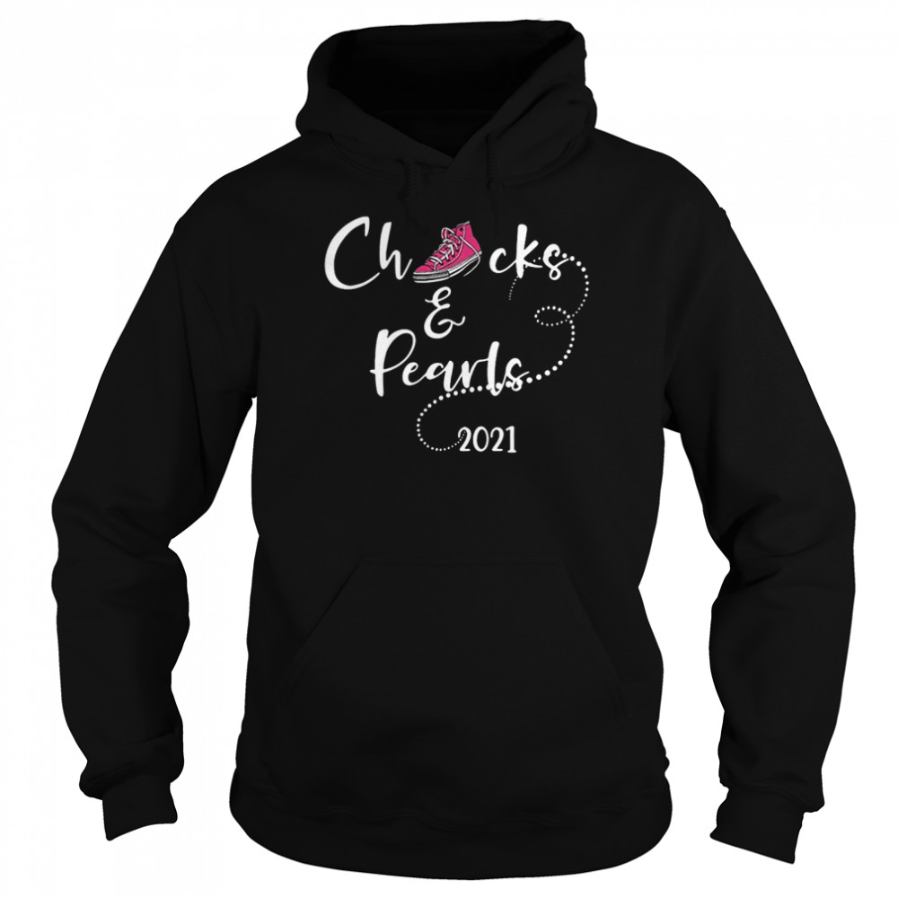Chucks and Pearls 2021 Shoes Unisex Hoodie