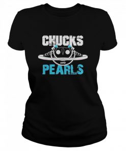 Chucks and Pearls Kamala Harris VP Inauguration 2021  Classic Women's T-shirt