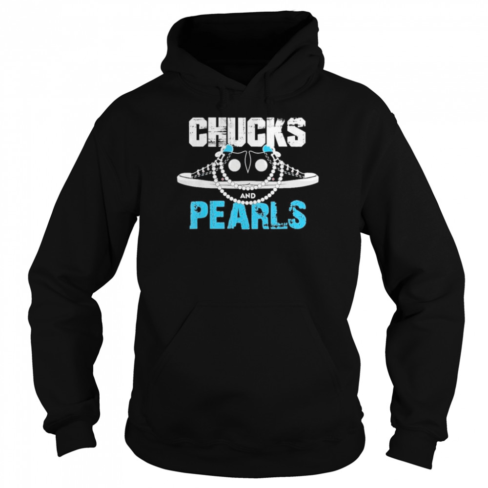 Chucks and Pearls Kamala Harris VP Inauguration 2021  Unisex Hoodie