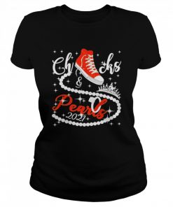 Chucks and pearls 2021 Diamond  Classic Women's T-shirt