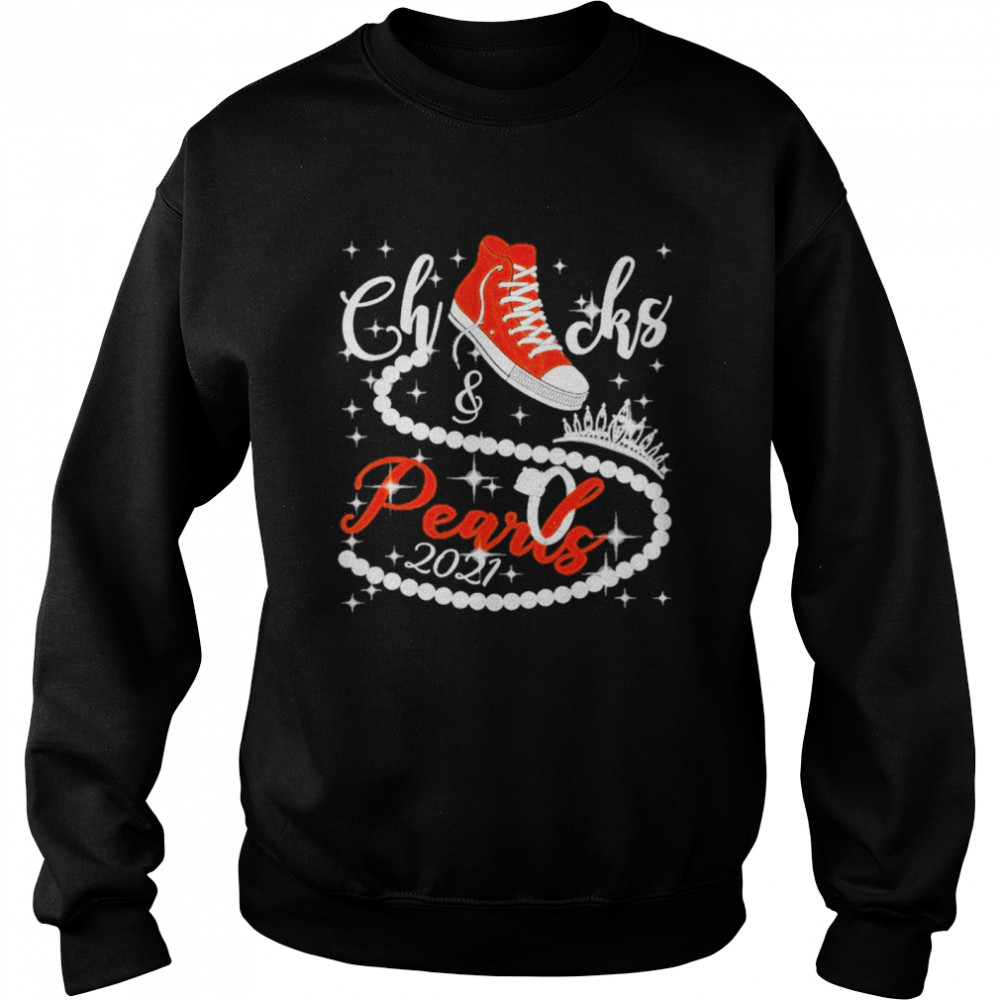 Chucks and pearls 2021 Diamond  Unisex Sweatshirt