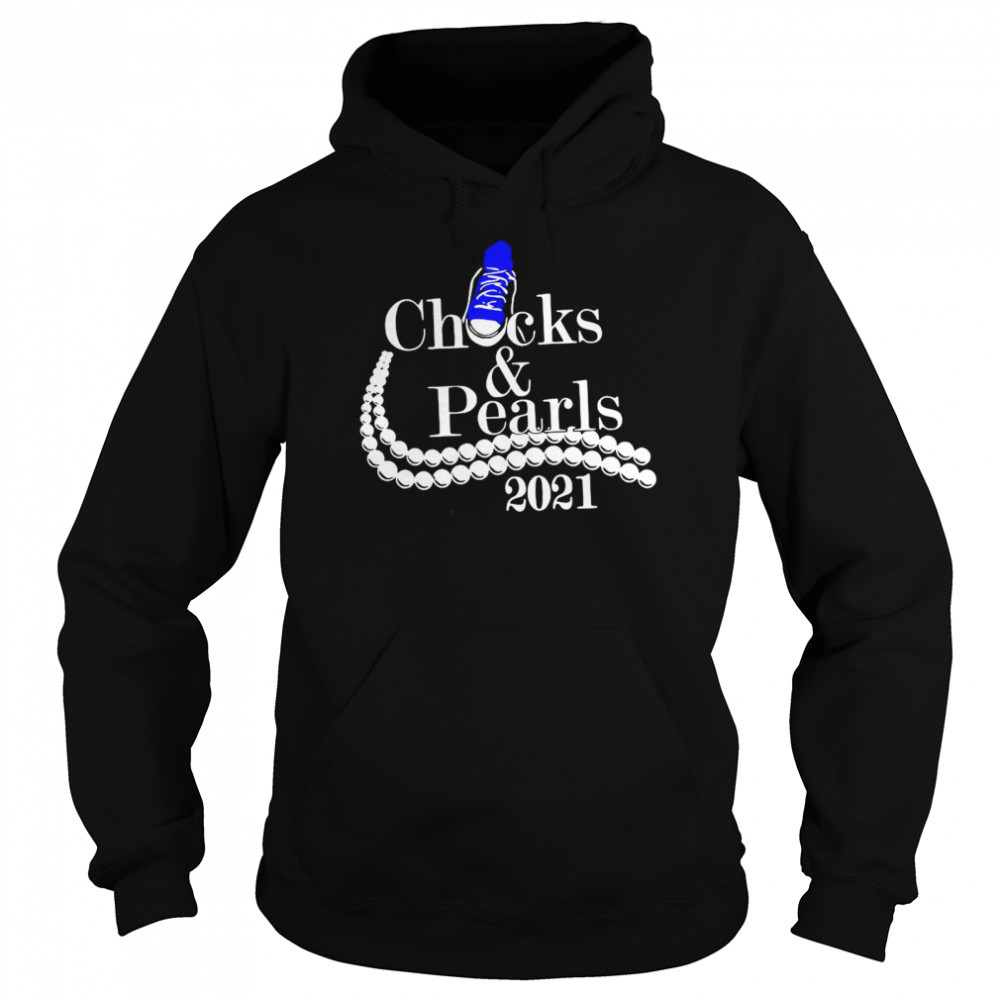 Chucks and pearls 2021 Unisex Hoodie