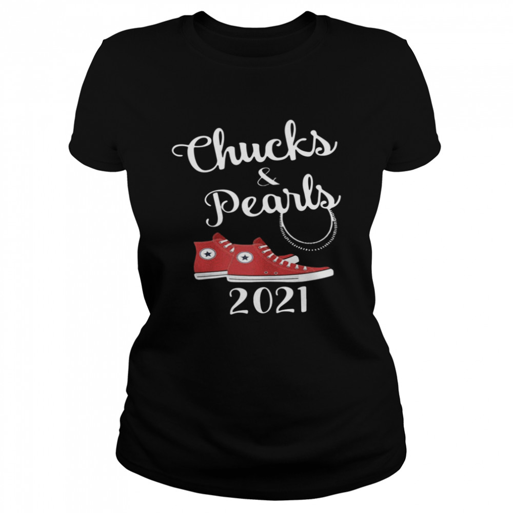Chucks and pearls 2021 tee Classic Women's T-shirt