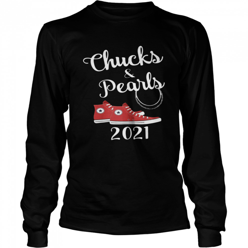 Chucks and pearls 2021 tee Long Sleeved T-shirt