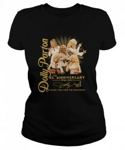 Dolly Parton 65th anniversary 1956 2021 thank you for the memories signature  Classic Women's T-shirt