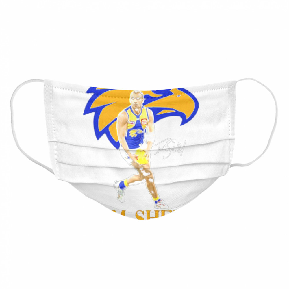 Dom Sheed Player Of Team Philadelphia Eagles Football Signature Cloth Face Mask