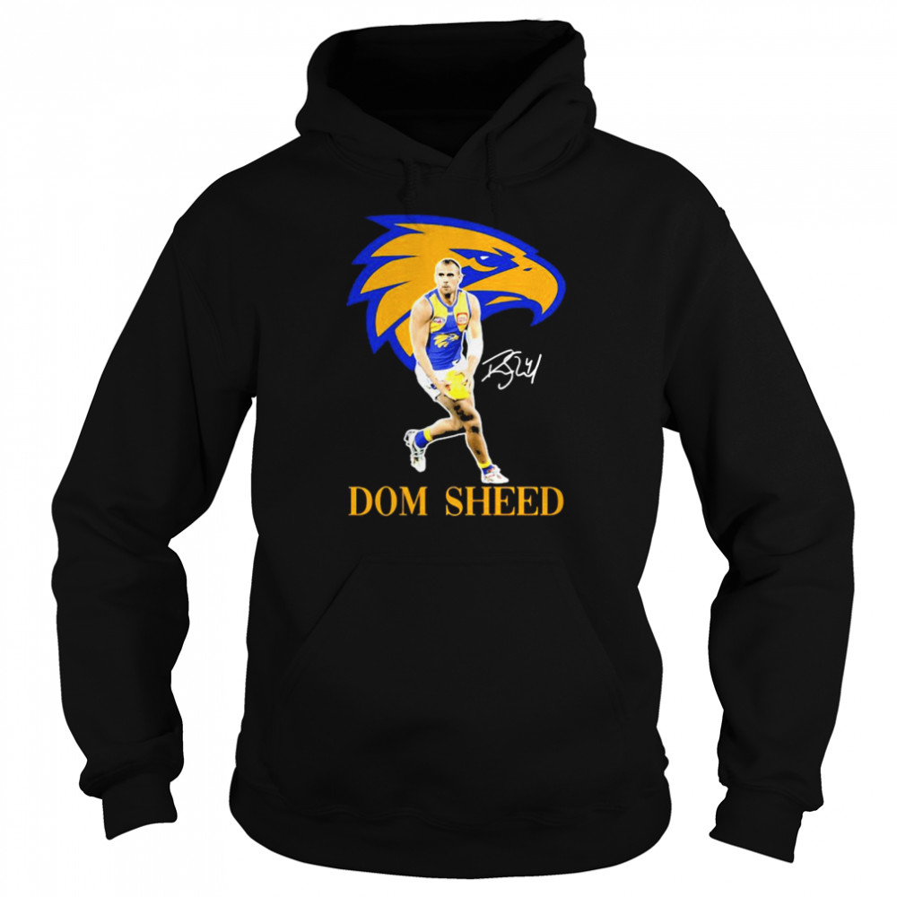 Dom Sheed Player Of Team Philadelphia Eagles Football Signature Unisex Hoodie