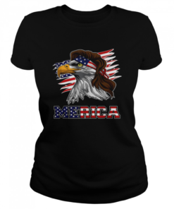 Eagle Mullet American Flag Merica 4th Of July  Classic Women's T-shirt