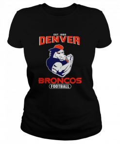 Est.1960 denver broncos football  Classic Women's T-shirt
