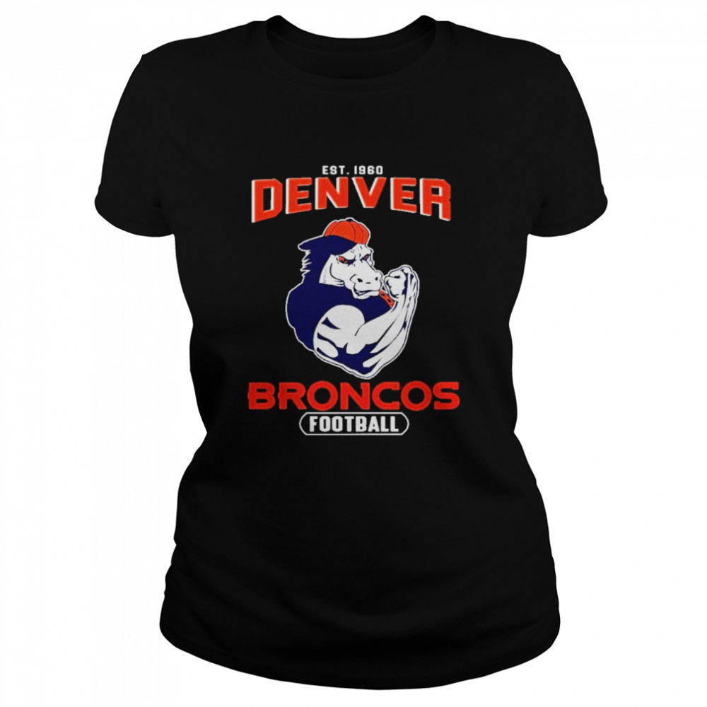 Est.1960 denver broncos football Classic Women's T-shirt
