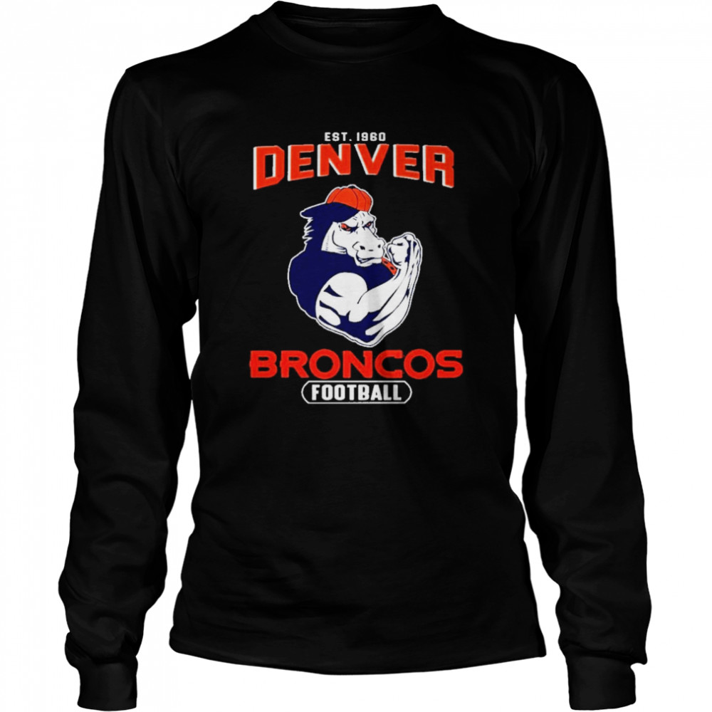 Est.1960 denver broncos football Long Sleeved T-shirt
