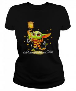 Expecto Baby Yoda tronum  Classic Women's T-shirt