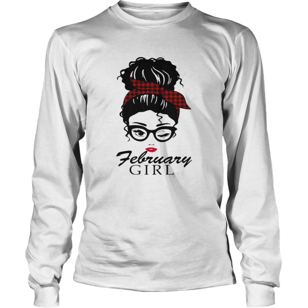 February girl 2021 Long Sleeved T-shirt