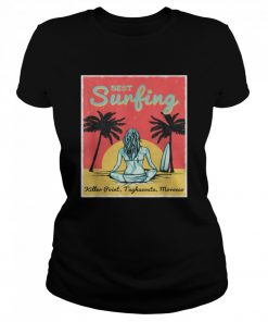 Female surfer Killer Point Taghazoute Morocco  Classic Women's T-shirt
