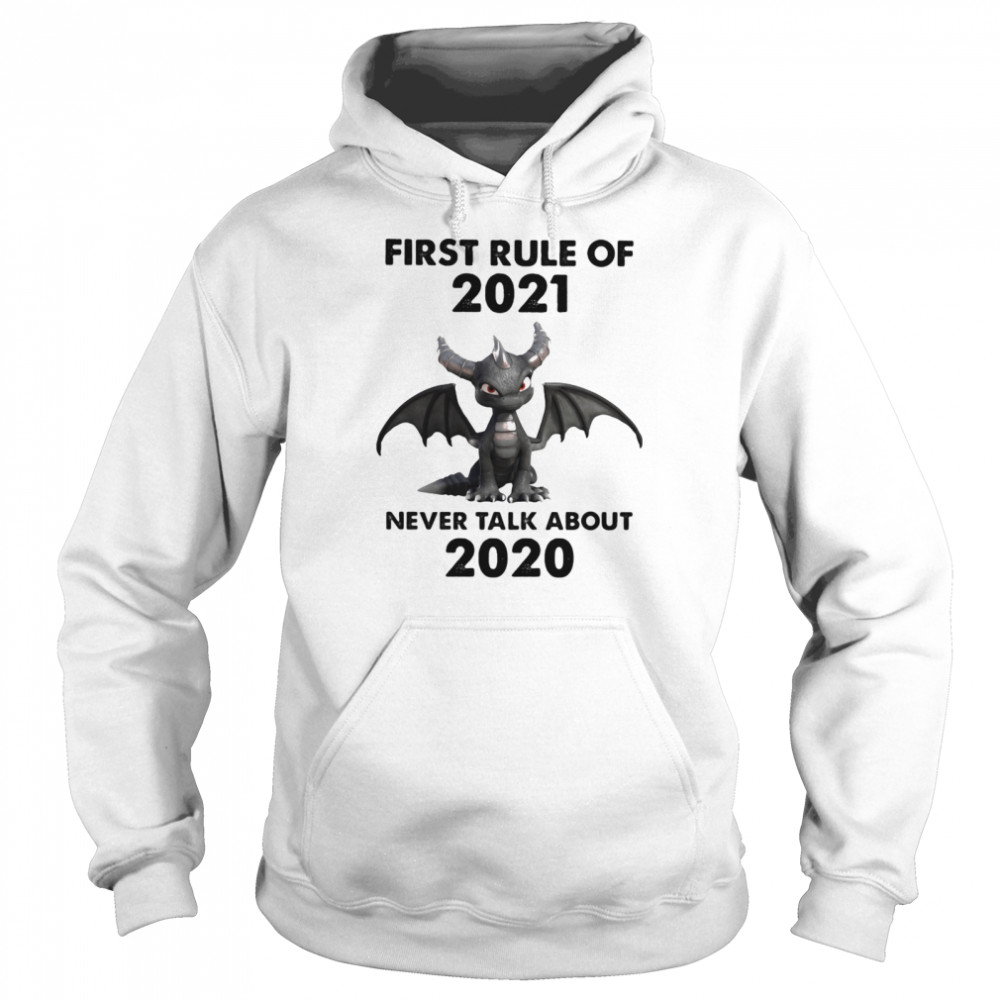 First Rule Of 2021 Never Talk About Toothless Dragon Unisex Hoodie