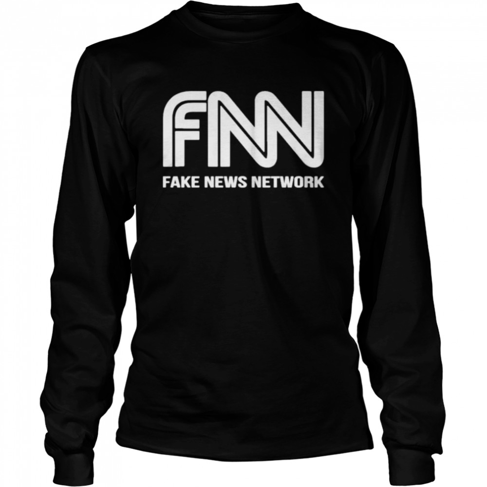 Fnn fnn financial news network fnn fake news network Long Sleeved T-shirt