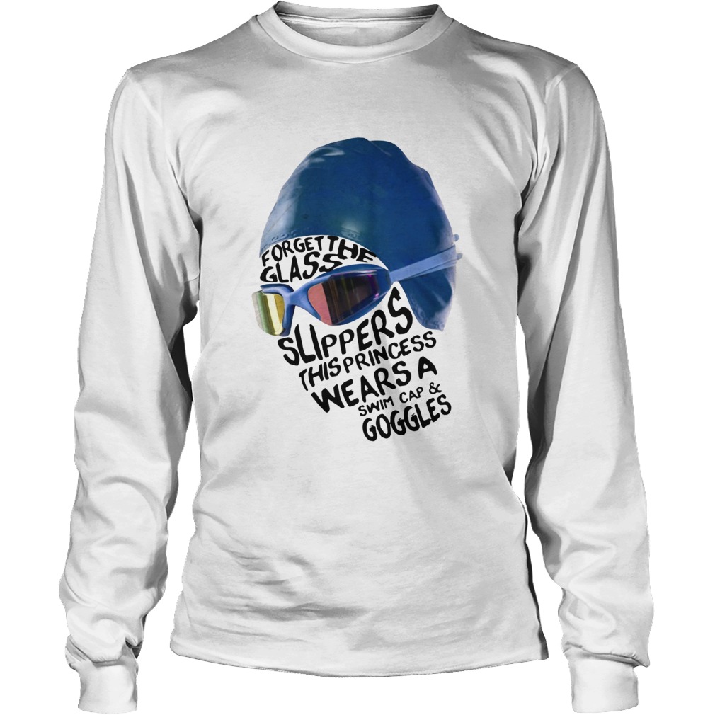 Forget The Glass Slippers This Princess Wears A Swim Cap And Goggles  Long Sleeve