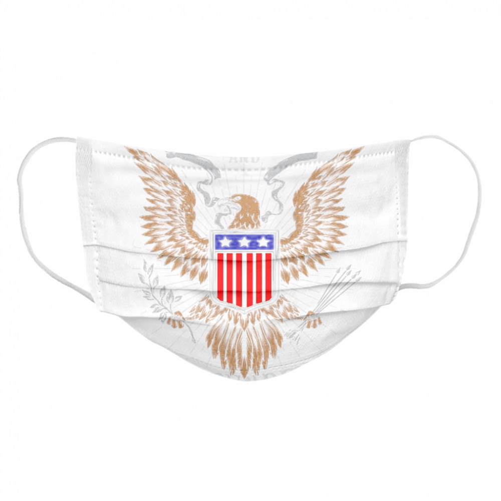 Freedom And Independence Eagle American Flag Cloth Face Mask