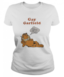 Gay Garfield mmm Lasagna And Cock  Classic Women's T-shirt