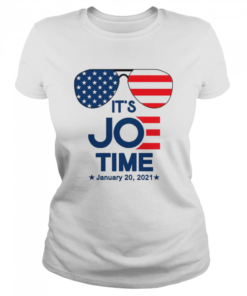 Glasses American Flag Its Joe Time January 20 2021  Classic Women's T-shirt