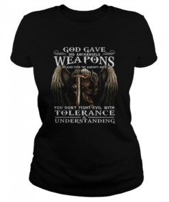 God Gave His Archangels Weapons  Classic Women's T-shirt