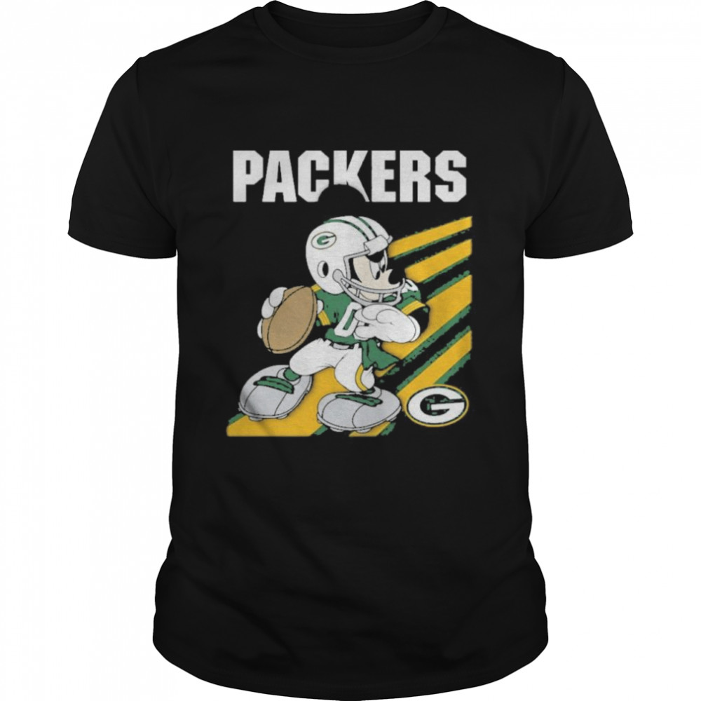 Green bay packers mickey mouse 2021 shirt