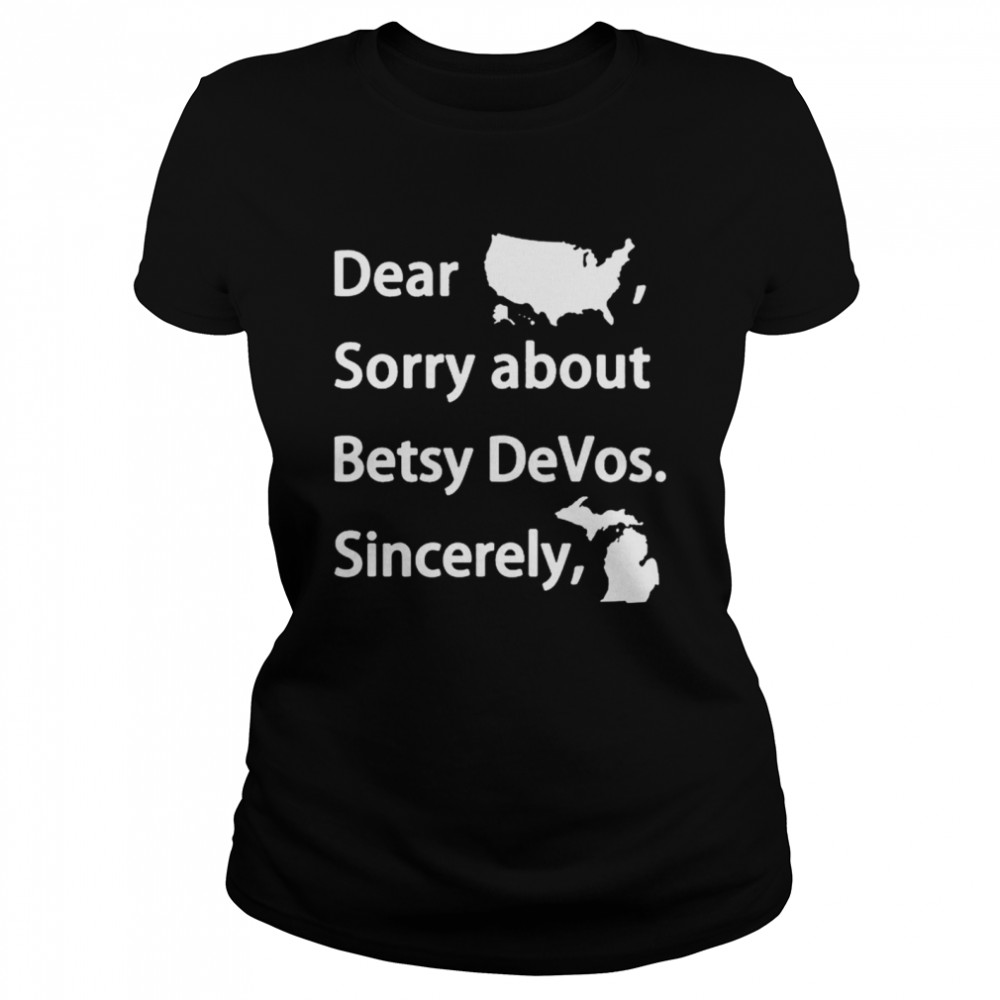 Gretchen Whitmer Betsy Devos Classic Women's T-shirt
