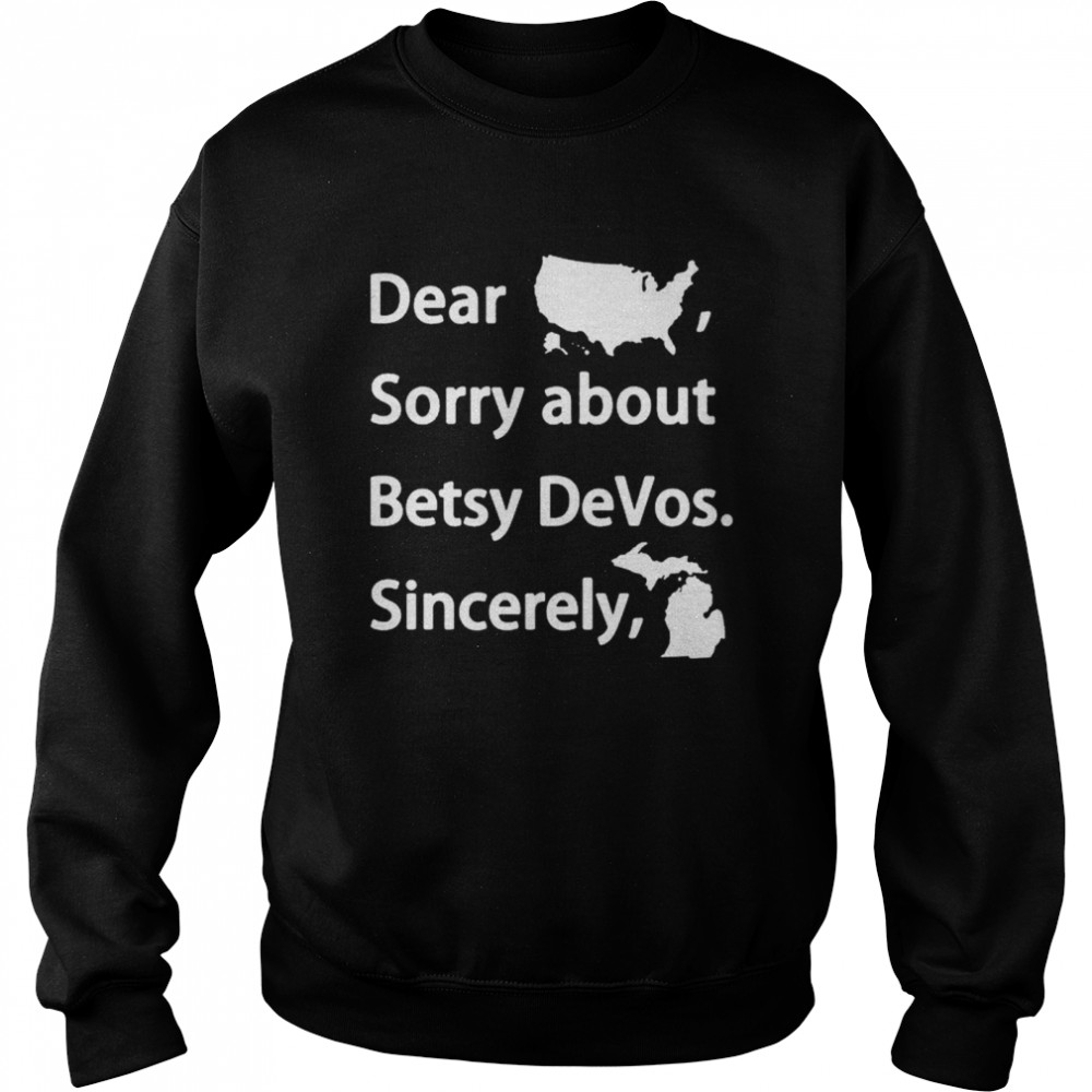 Gretchen Whitmer Betsy Devos Unisex Sweatshirt