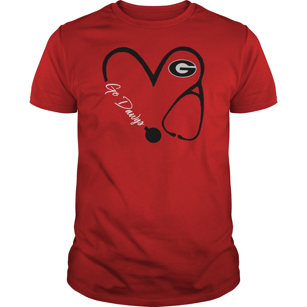 Heart Georgia Bulldogs go dawgs nurse