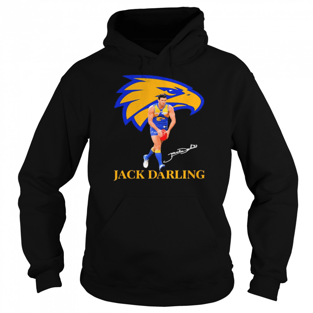 Jack Darling Player Of Team Philadelphia Eagles Football Signature Unisex Hoodie