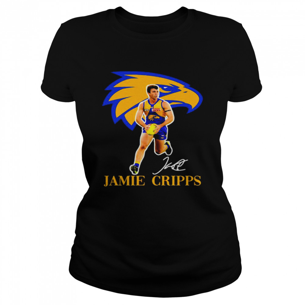Jamie Cripps Player Of Team Philadelphia Eagles Football Signature Classic Women's T-shirt