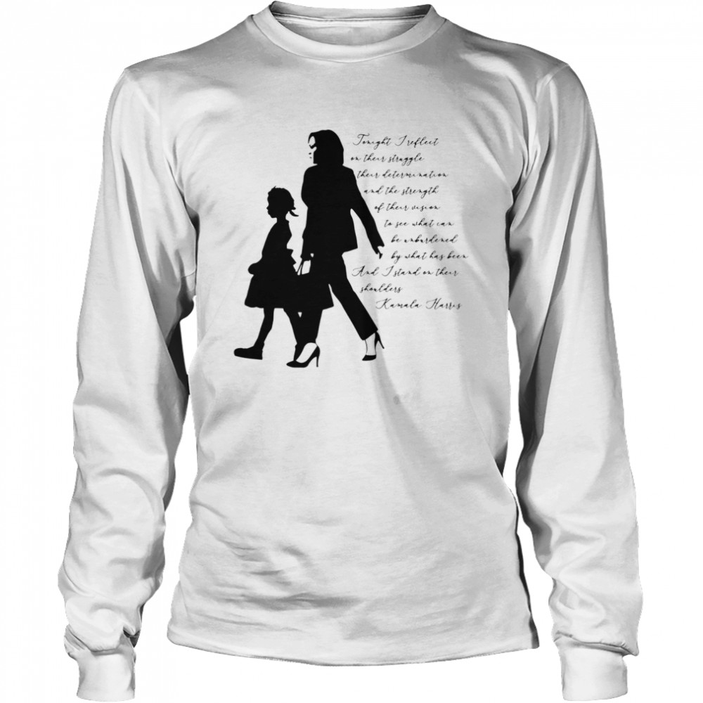 Kamala Harris And Ruby Bridges History Makers  Long Sleeved T-shirt