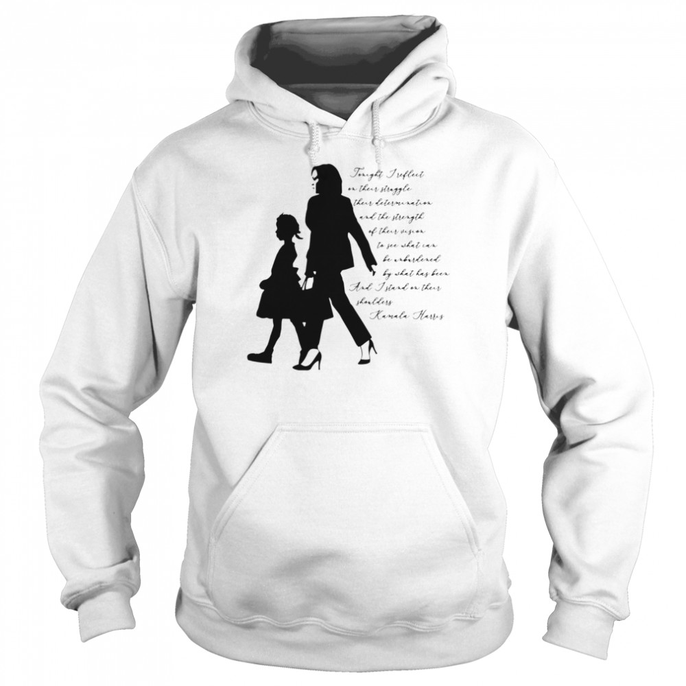 Kamala Harris And Ruby Bridges History Makers  Unisex Hoodie