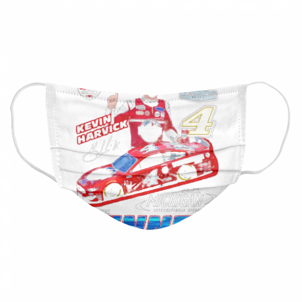 Kevin Harvick Winner Michigan Nascar Cloth Face Mask