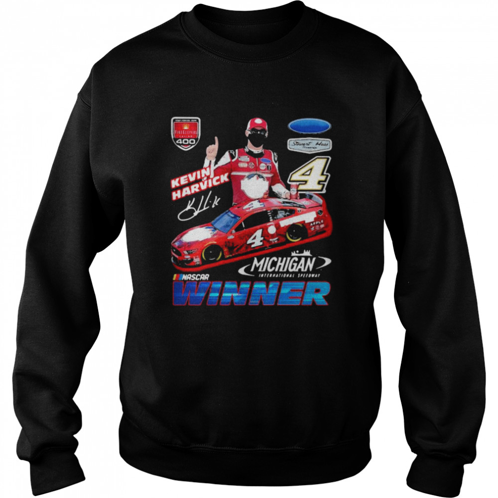 Kevin Harvick Winner Michigan Nascar Unisex Sweatshirt