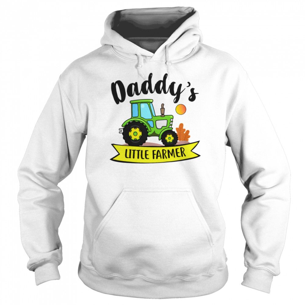 Kids Daddys Little Farmer Agrimotor Country Farm Girls Boys Unisex Hoodie
