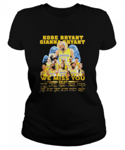 Kobe bryant gianna bryant we miss you  Classic Women's T-shirt