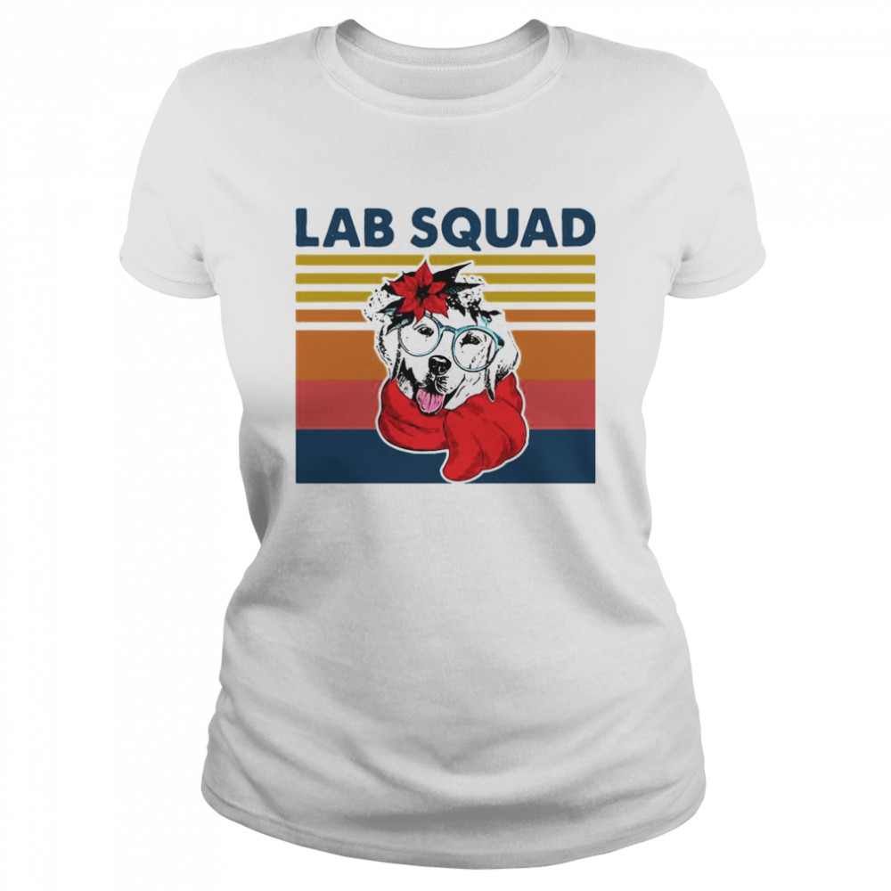Labrador Lab Squad Duck Hunting Vintage Classic Women's T-shirt