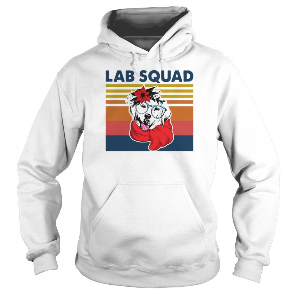 Labrador Lab Squad Duck Hunting Vintage Unisex Hoodie