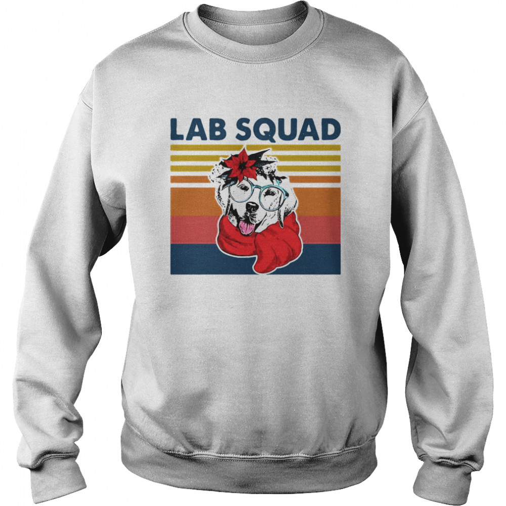Labrador Lab Squad Duck Hunting Vintage Unisex Sweatshirt