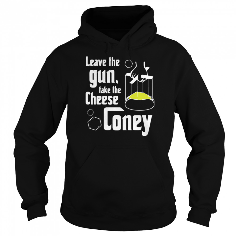 Leave the gun take the cheese coney  Unisex Hoodie