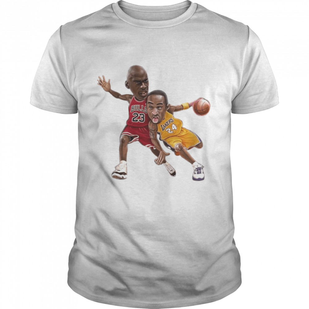 Lebra James and Kobe Bryant shirt