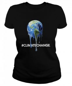 Legendary themed melting earth climate change  Classic Women's T-shirt