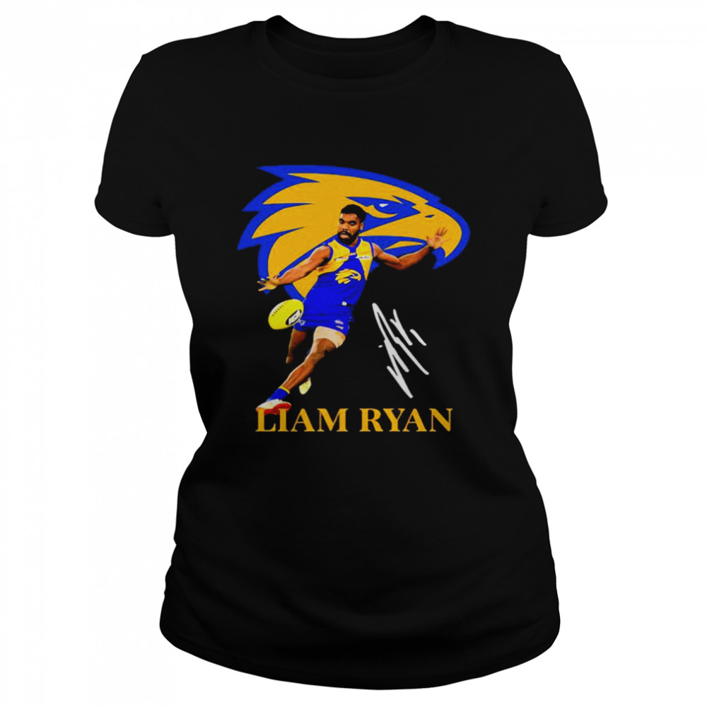 Liam Ryan Player Of Team Philadelphia Eagles Football Signature Classic Women's T-shirt