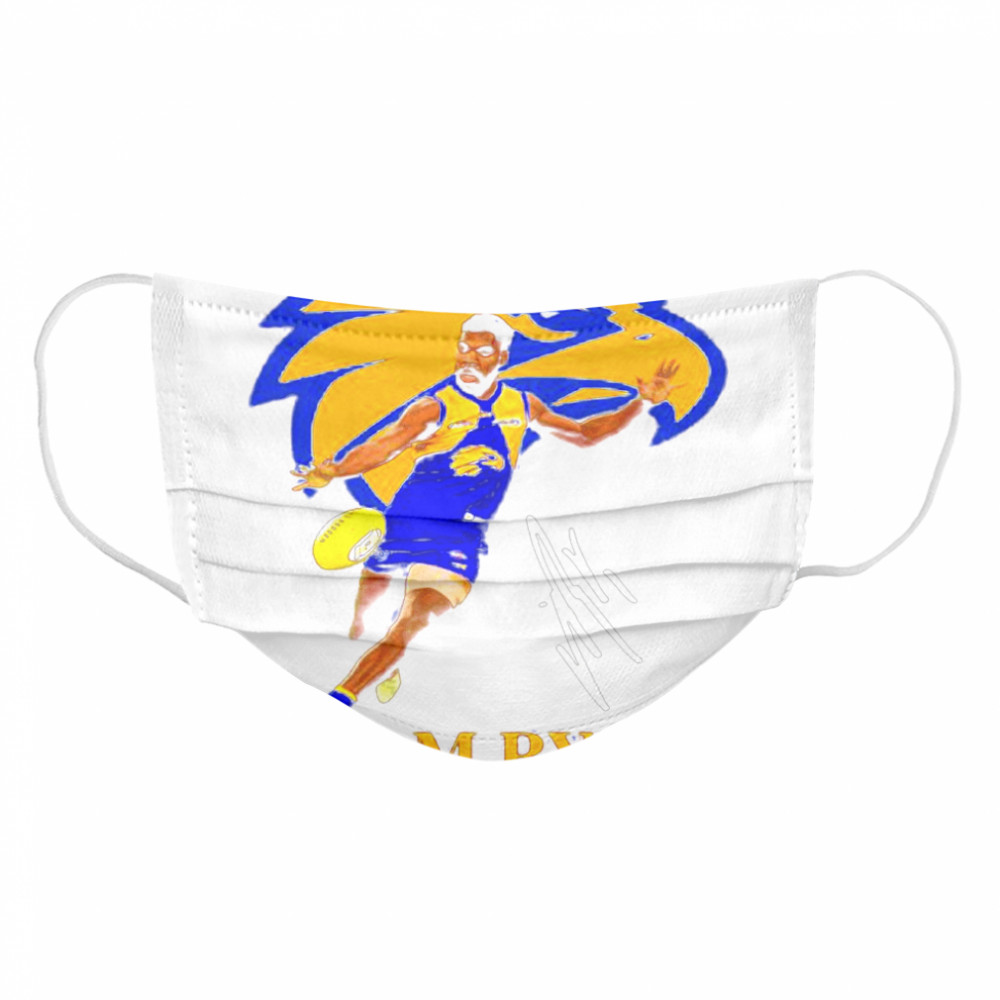 Liam Ryan Player Of Team Philadelphia Eagles Football Signature Cloth Face Mask