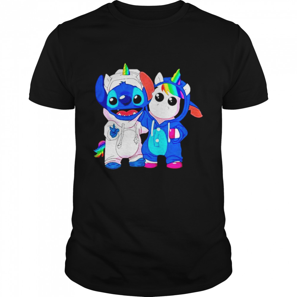 Lilo And Stitch With Unicorn 2021 shirt