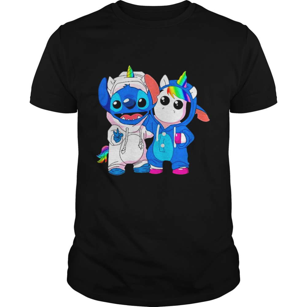 Lilo And Stitch With Unicorn 2021 shirt