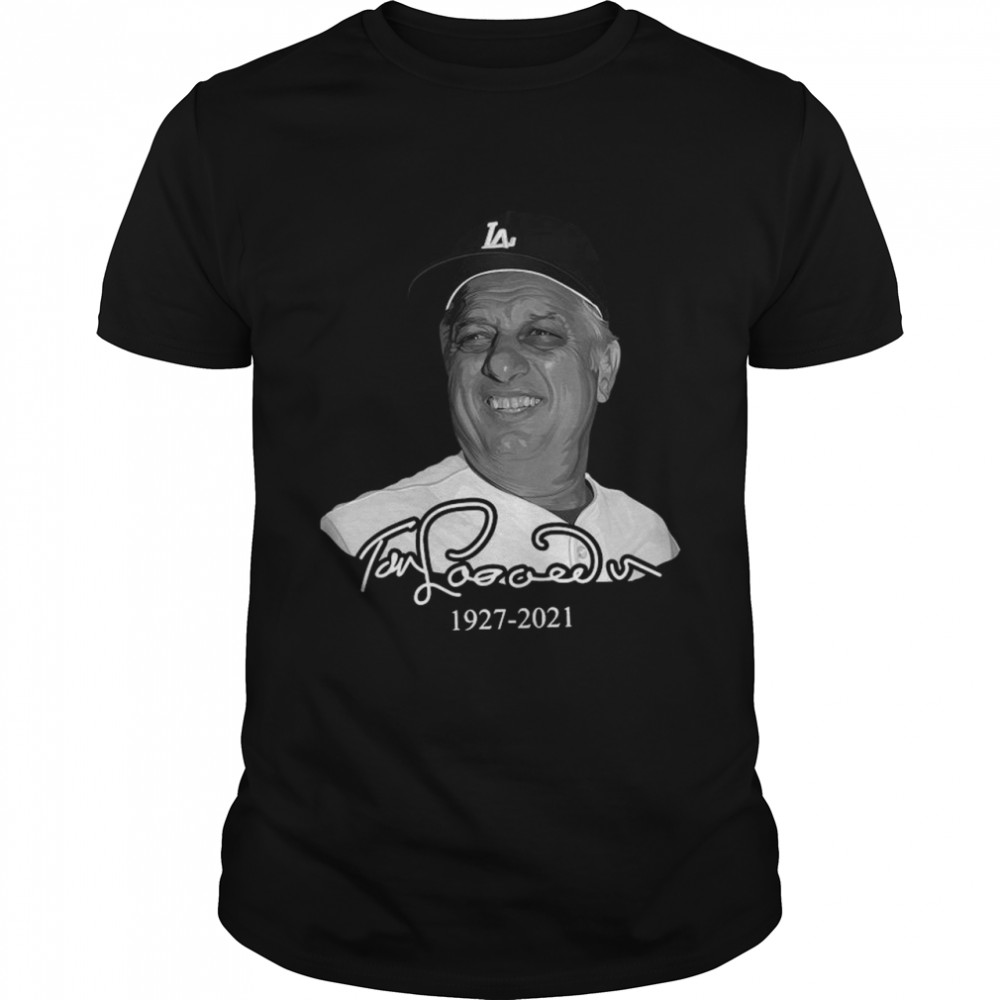 Los Angeles Dodgers Tommy Lasorda 1927 2021 shirt