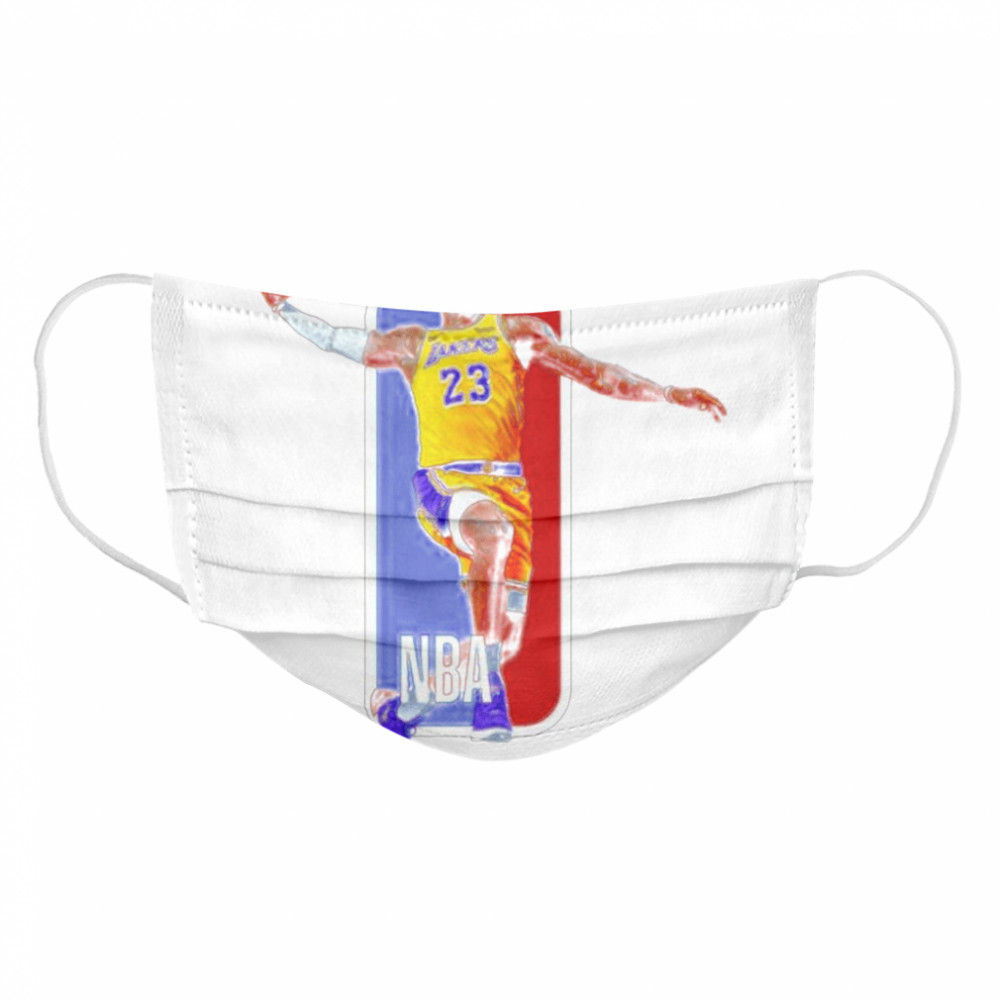 Los Angeles Lakers 23 Lebron James Nba Cloth Face Mask